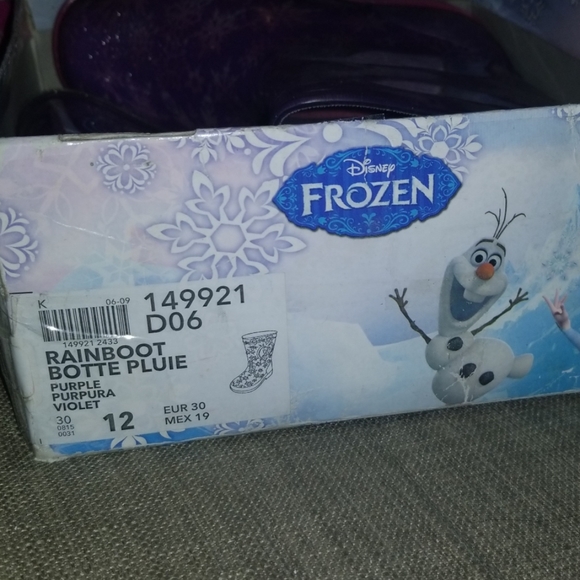 1-FROZEN - theme rain boots - Picture 3 of 5